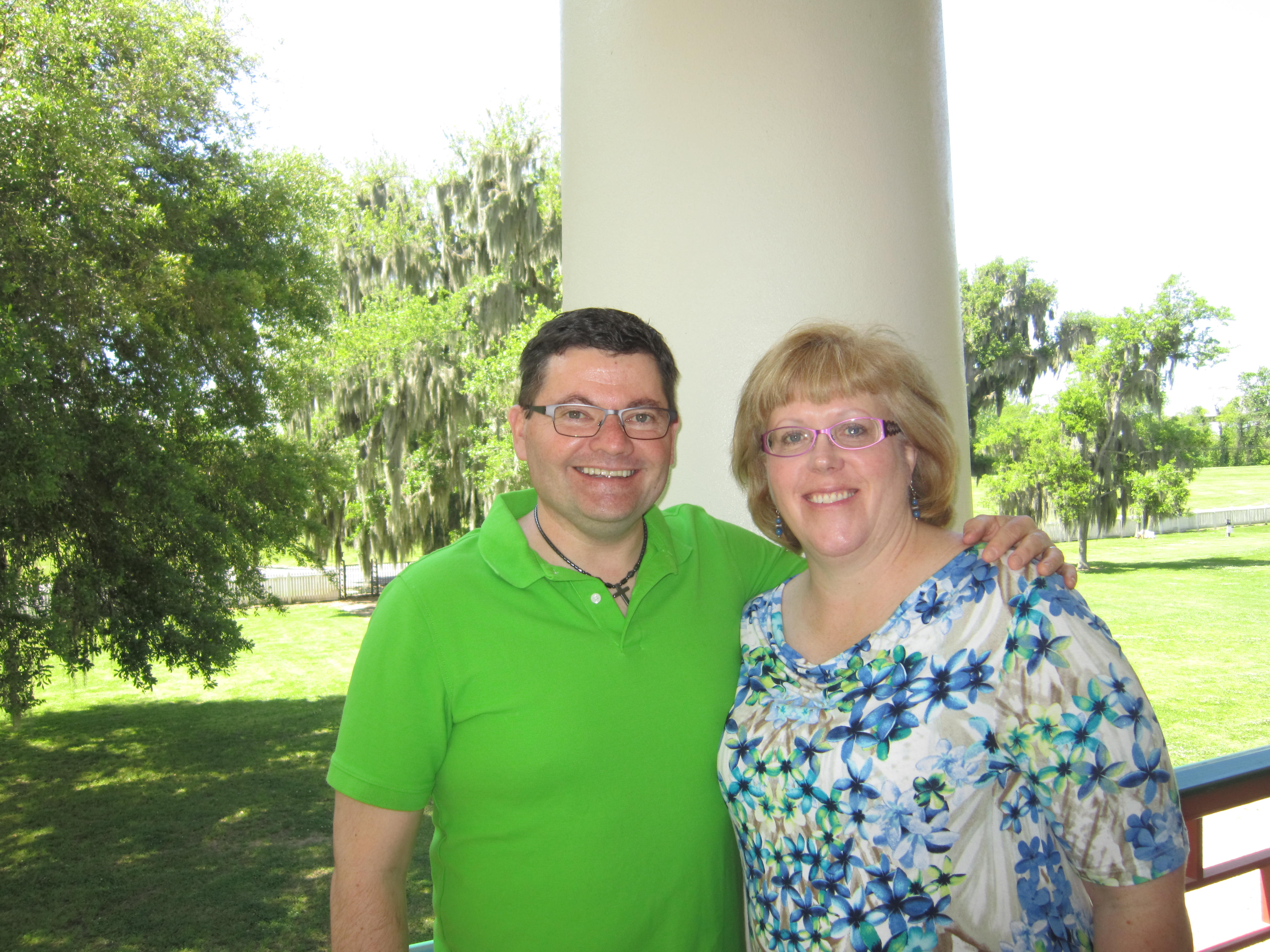 Virgil & Linda at Destrehan Plantation