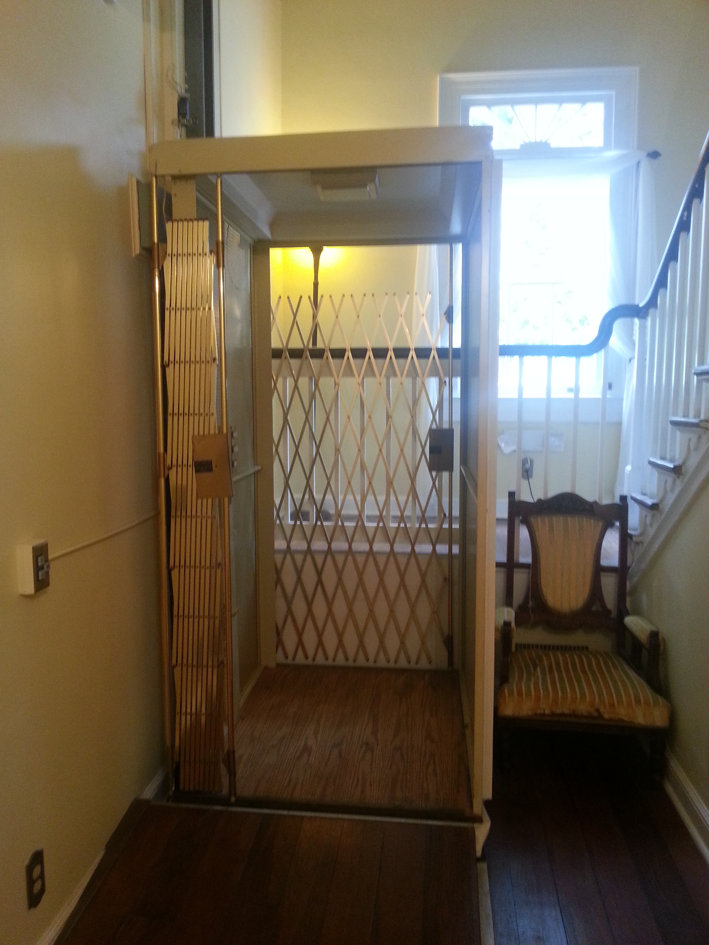 Operation elevator that we used at the Ormond Plantation (remember Petticoat Junction?)